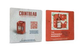 Untersetzer aus Samenpapier bedrucken