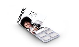 Packung Kaugummi mit Klappe