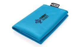 RPET Sporthandtuch im Täschchen