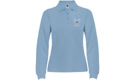 Estrella 220 g/m² Langarm Poloshirt für Damen