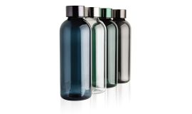 Auslaufsichere Trinkflasche mit Metalldeckel