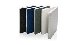 Phrase GRS-zertifiziertes A5-Notizbuch aus recyceltem Filz