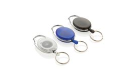 Roller-Clip-Schlüsselanhänger aus RCS recyceltem ABS