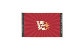 Strandtuch mit individuellem Design 300 g/m² | 100 x 180 cm